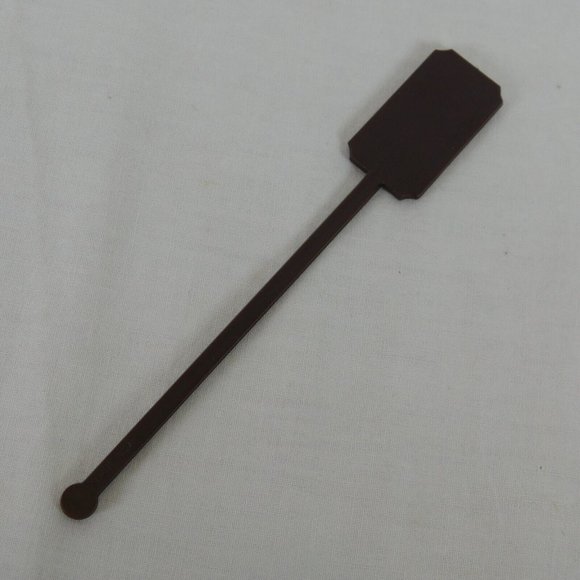5 Hyatt Regency Chicago Swizzle Stick Drink Stirrer Spir-It USA Brown Plastic - Picture 8 of 12